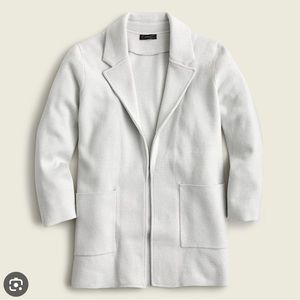 J. Crew Gray Sweater Blazer